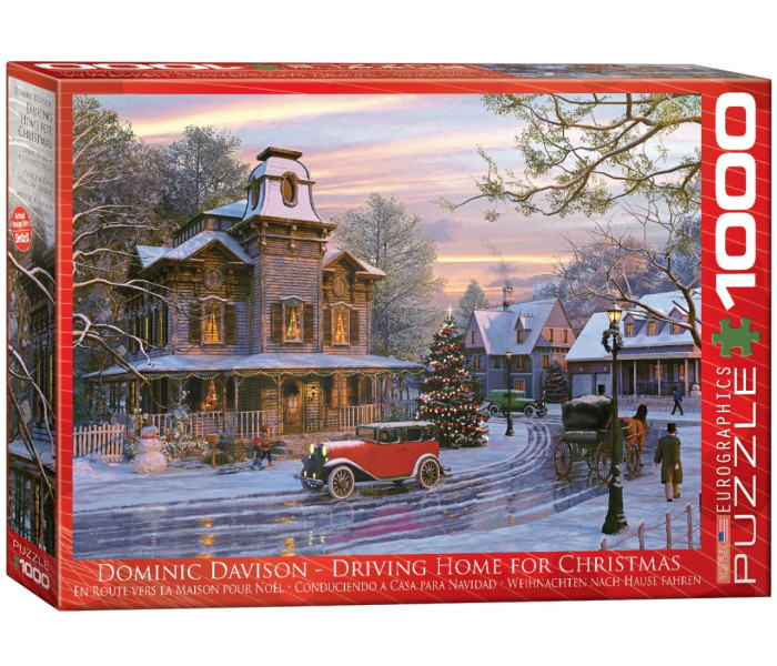 Puzzle - Eurographics - Vánoční cesta domů