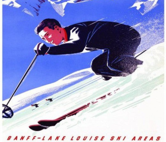 Puzzle - Eurographics - Lyžař Banff Lake Louise Ski Areas
