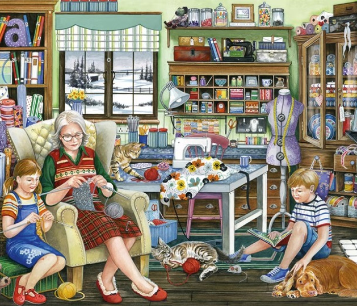 Puzzle - Falcon - Babiččin šicí pokoj