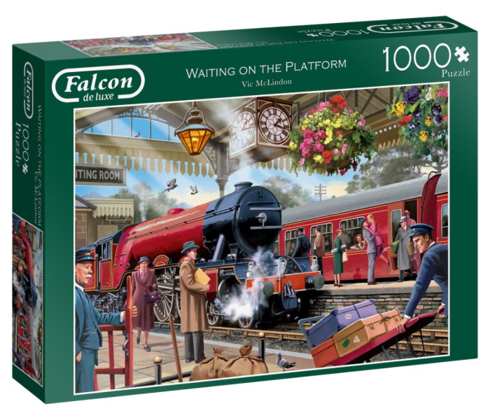 Puzzle - Falcon - Čekání na nástupišti