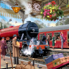 Puzzle - Falcon - Čekání na nástupišti