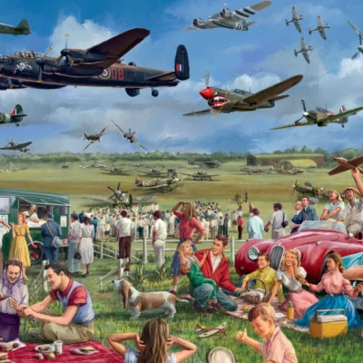 Úžasná letecká show