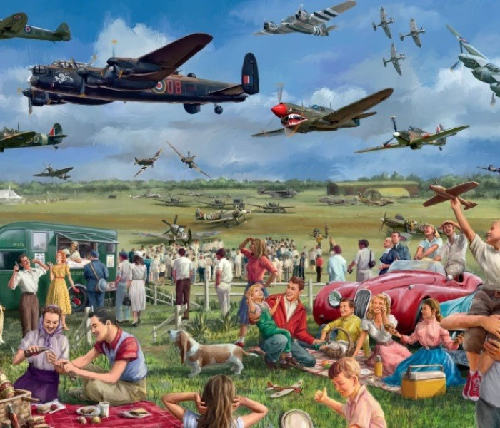 Puzzle - Falcon - Úžasná letecká show