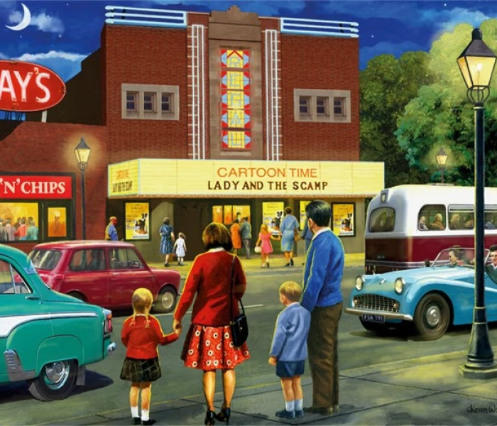 Puzzle - Falcon - Návštěva kina