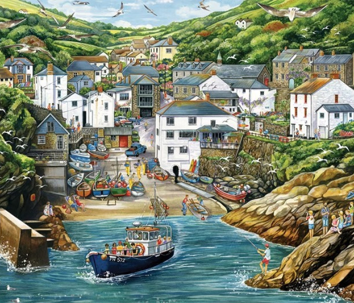 Puzzle - Falcon - Portloe