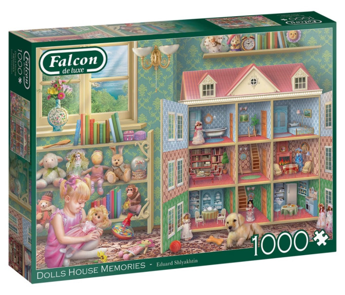 Puzzle - Falcon - Vzpomínka na domeček pro panenky