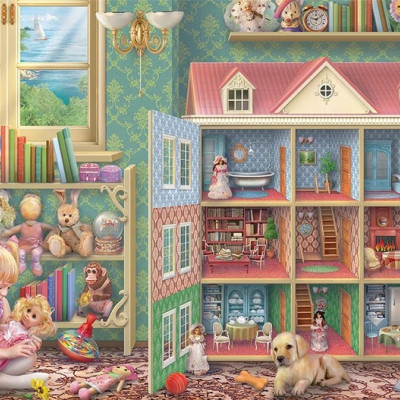 Vzpomínka na domeček pro panenky