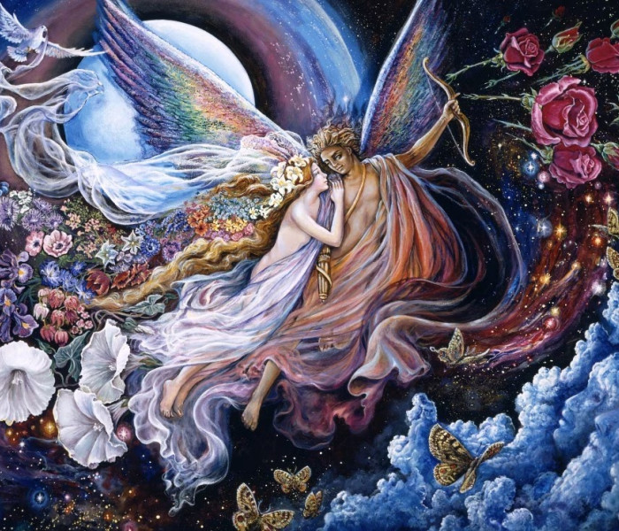 Puzzle - Grafika - Erós a Psyché