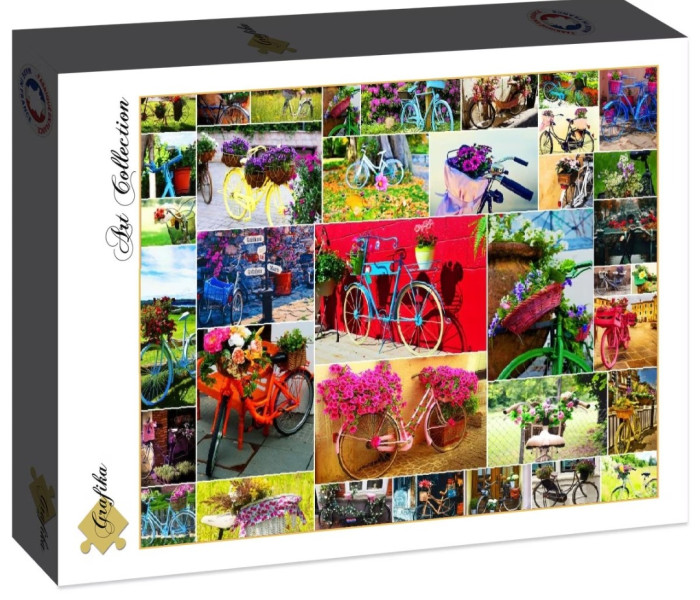 Puzzle - Grafika - Jízdní kola