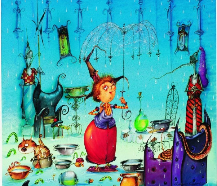 Puzzle - Grafika - Čarodějnice