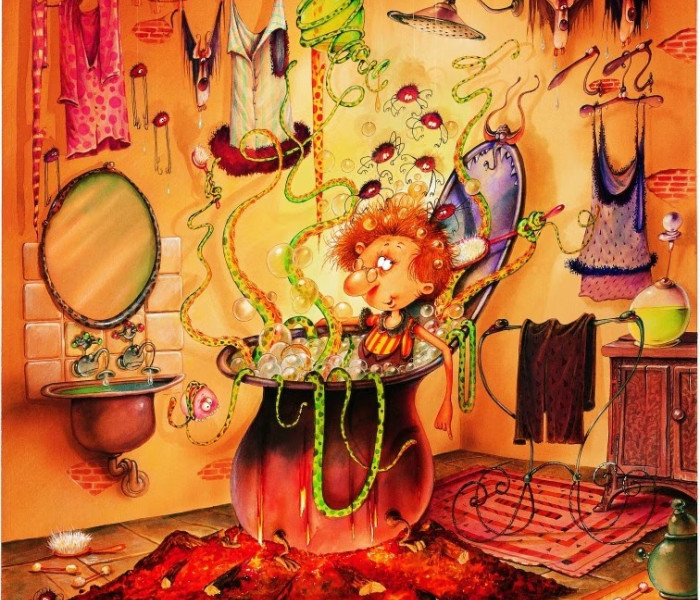 Puzzle - Grafika - Čarodějnice