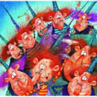 Puzzle - Grafika - Čarodějnice