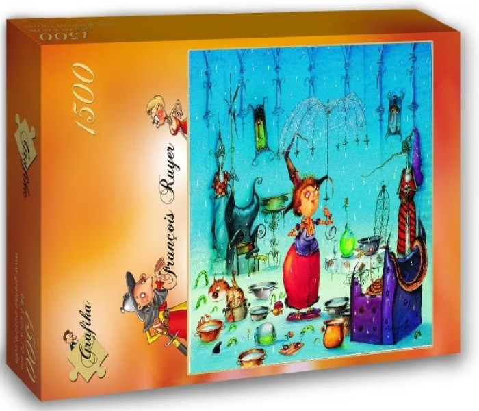 Puzzle - Grafika - Čarodějnice