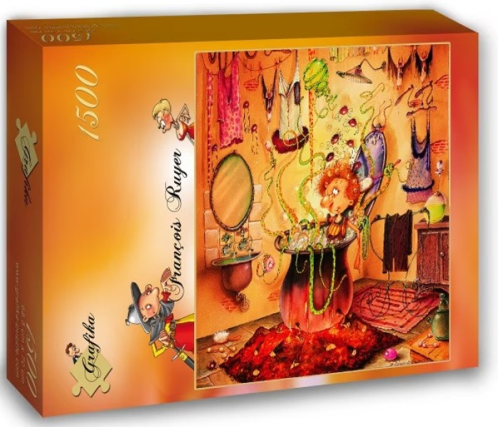 Puzzle - Grafika - Čarodějnice