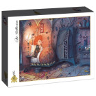 Puzzle - Grafika - Čarodějnická ložnice