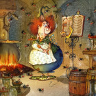 Puzzle - Grafika - Čarodějnický recept