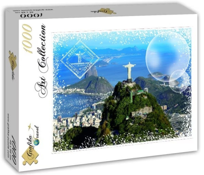 Puzzle - Grafika - Cesta kolem světa - Brazílie