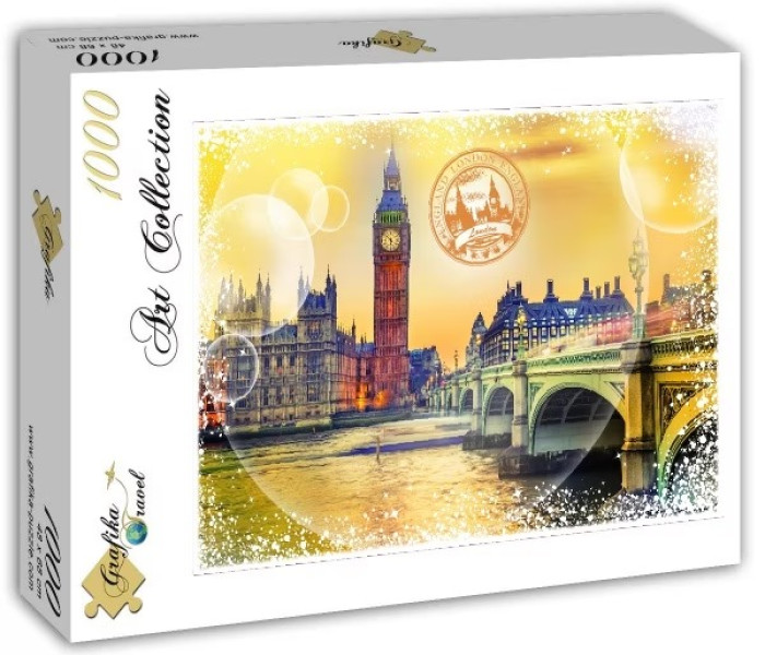 Puzzle - Grafika - Cesta kolem světa - Velká Británie