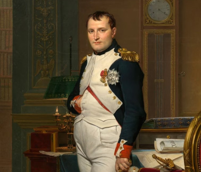 Puzzle - Grafika - Císař Napoleon ve své pracovně v Tuileriích