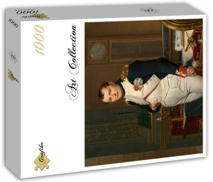 Puzzle - Grafika - Císař Napoleon ve své pracovně v Tuileriích