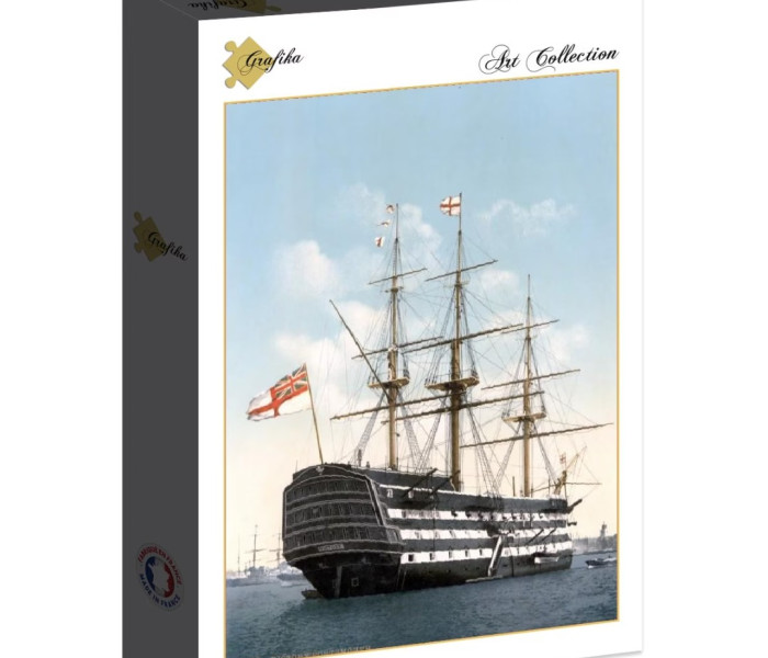 Puzzle - Grafika - HMS Victory v Portsmouthu