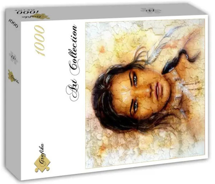 Puzzle - Grafika - Indiánská žena