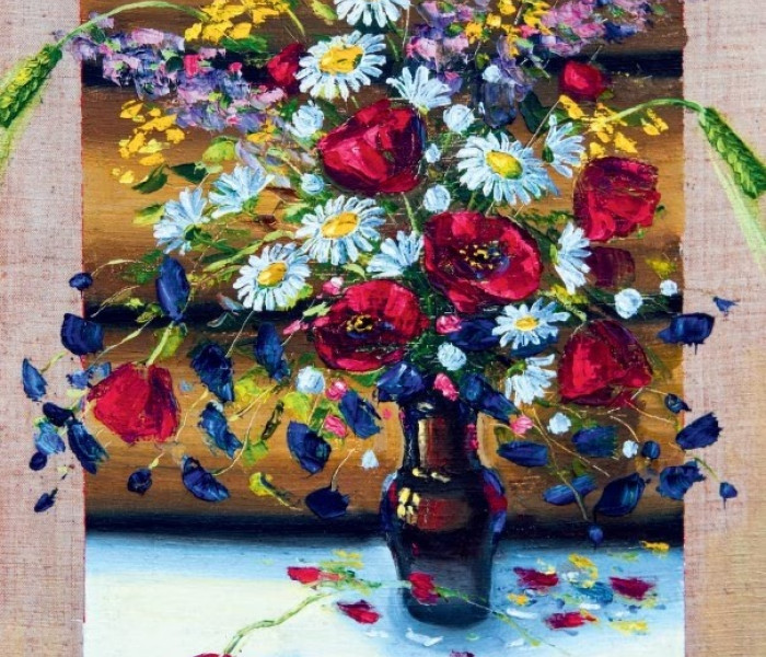 Puzzle - Grafika - Jarní kytice