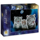 Puzzle - Grafika - Něžná rodinka