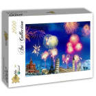 Puzzle - Grafika - Nový rok na celém světě