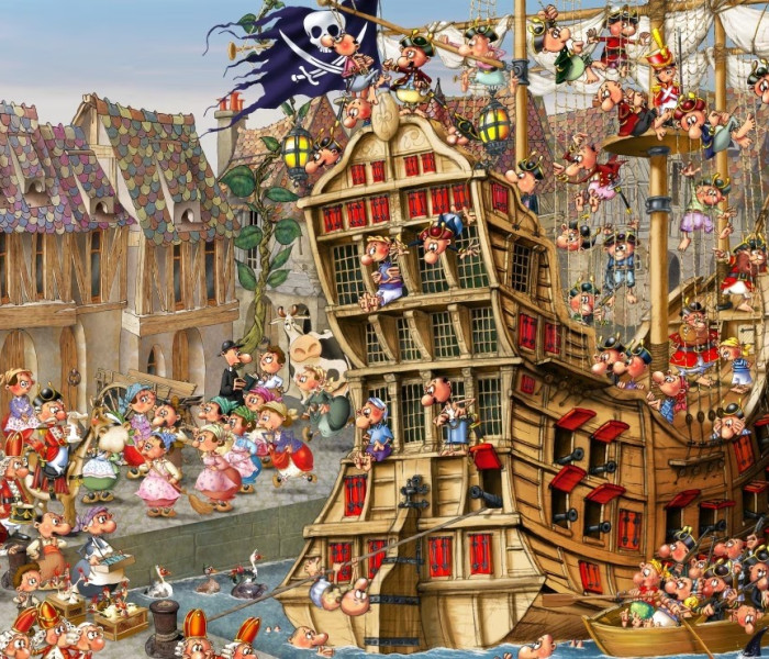 Puzzle - Grafika - Piráti