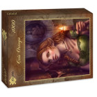 Puzzle - Grafika - Při světle svíčky