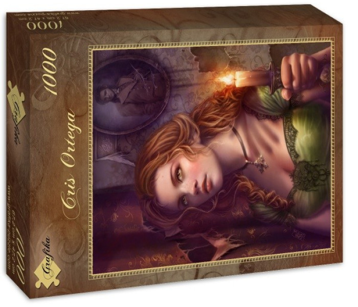 Puzzle - Grafika - Při světle svíčky