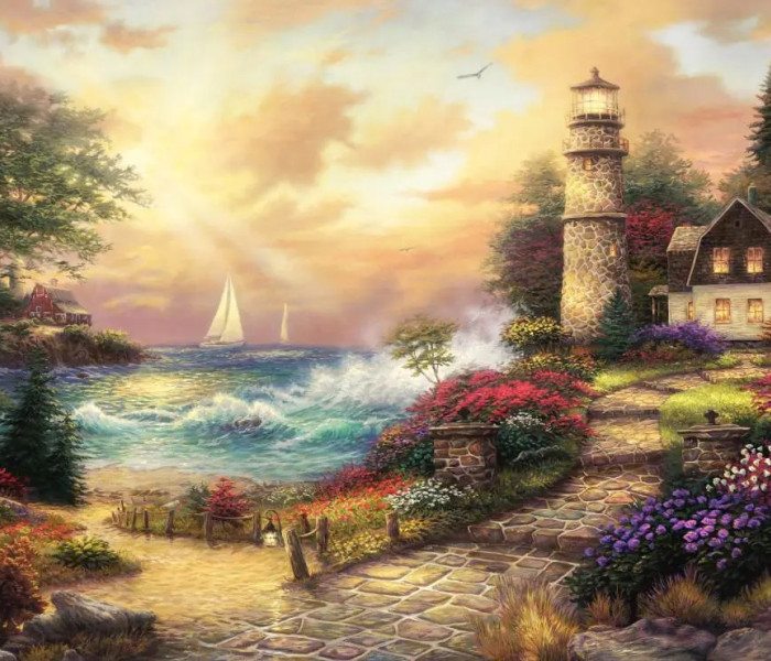 Puzzle - Grafika - Přímořské sny