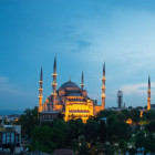 Puzzle - Grafika - Modrá mešita, Turecko