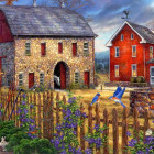 Puzzle - Grafika - Ptačí zpěv