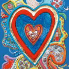 Puzzle - Heye - Červená a modrá