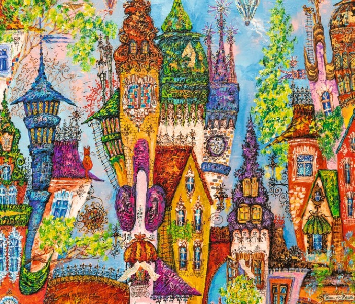 Puzzle - Heye - Cihlové oblouky