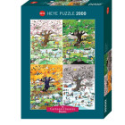 Puzzle - Heye - Čtyři roční období
