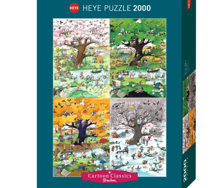 Puzzle - Heye - Čtyři roční období