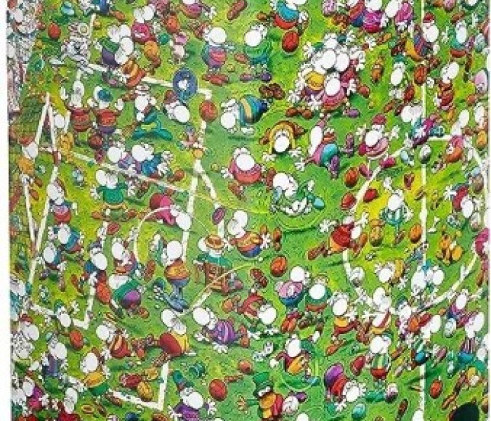 Puzzle - Heye - Bláznivý fotbal - Triangular puzzle