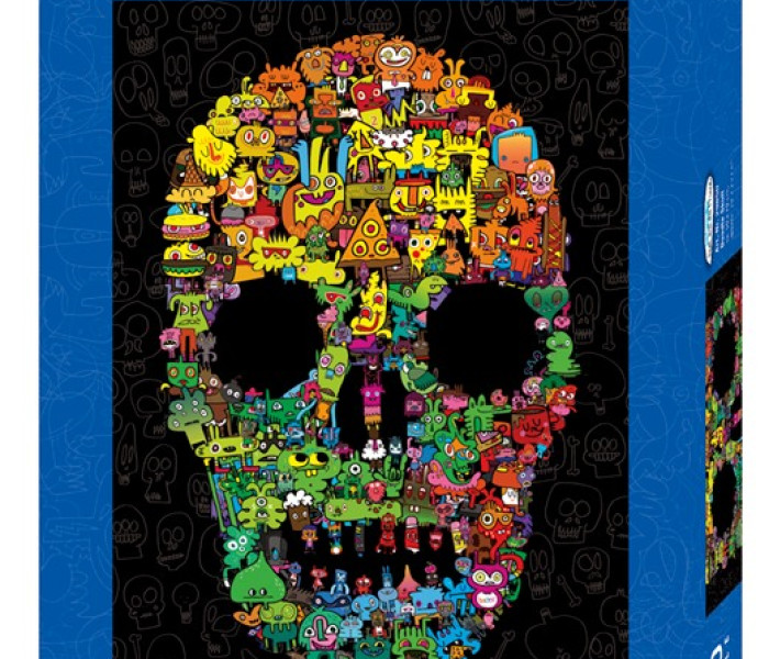 Puzzle - Heye - Čmáranice - Lebka