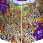 Puzzle - Heye - Králíčí turnaje - Triangular puzzle