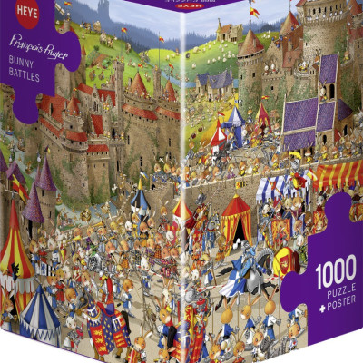 Králíčí turnaje - Triangular puzzle