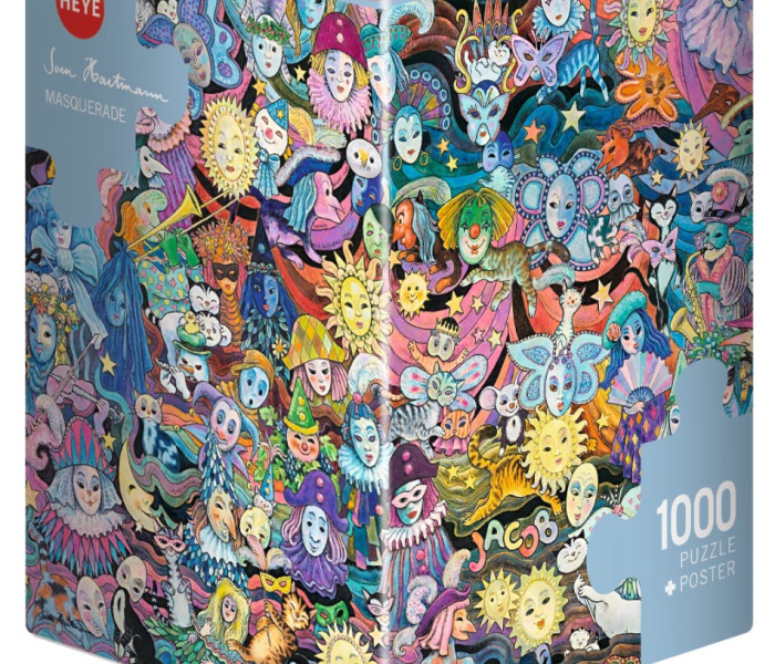 Puzzle - Heye - Masky - Triangular Puzzle