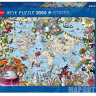 Puzzle - Heye - Podivuhodný svět