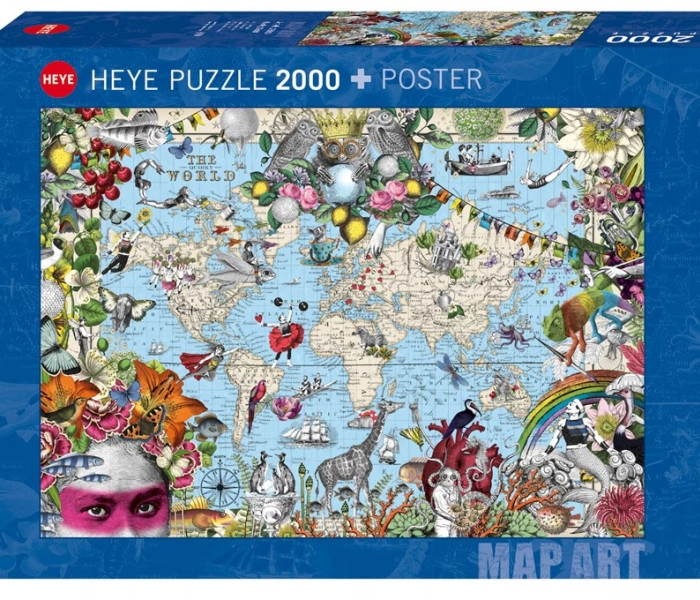 Puzzle - Heye - Podivuhodný svět