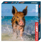 Puzzle - Heye - Prasátko na pláži