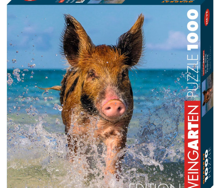 Puzzle - Heye - Prasátko na pláži