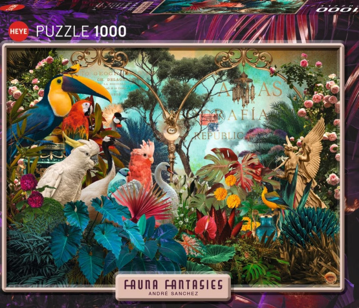 Puzzle - Heye - Ptačí rozmanitost