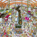 Puzzle - Heye - Nádraží - Triangular puzzle